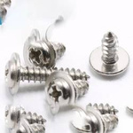 Washer screw 1.7x5mm - Sheet metal screw - 10 pcs - flat head - PWA1.7X5X5