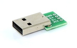 USB A plug for contact board KIT - USB type A plug