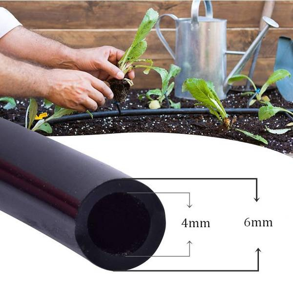 Rurka PCV 4/6mm - wężyk - rura do systemu nawadniania kropelkowego