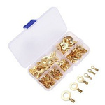 Zestaw 150szt  Konektor oczkowy nieizolowany końcówka kablowa M3-M10