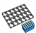 Plastic 6x5 case for packing Li-Ion 18650 batteries - for 30 pcs.