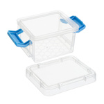Mini Container With Lid And Clip 53x64x45mm Locking Organizer