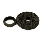 Double-sided velcro 20mm x 1-mb black - fixing band - cable organizer