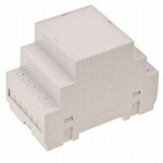 U3 housing for electronics mounted on DIN rail