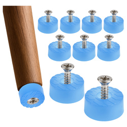 Anti-Slip Pad for Chair N7 15x7mm Furniture Legs For Screw 10pcs