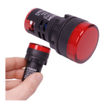 LED red indicator light - AD16-22DS - indicator light