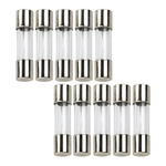 Glass fuse - 5A - tubular - fusible - 10pcs