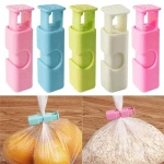 Self-locking food clip - 3 colors - snap-on