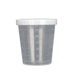Measuring cup 30ml - Plastic container with lid - resealable
