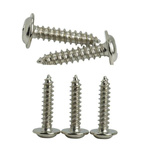 Washer screw 2.0x10 - Sheet metal screw - 10 pieces - flat head - for screwing servos