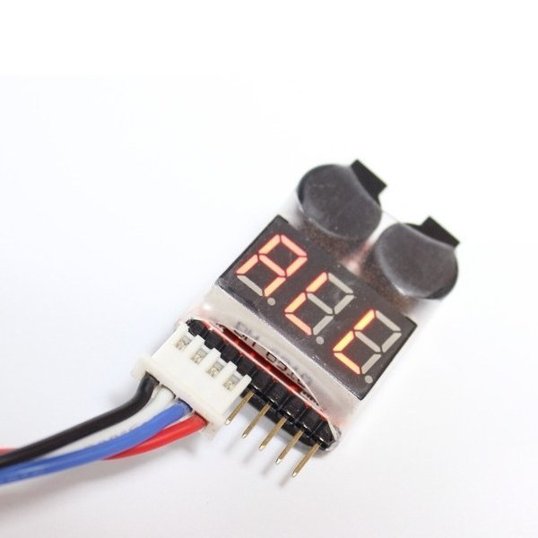 Alarm Buzzer LiPo - lipo alarm 8s - miernik napięcia cel z alarmem