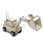 Hydraulic Bulldozer for Kids - DIY - Educational Toy