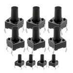 TACT microstick 6x6x8mm - microswitch - 10 pcs.