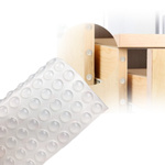 Rubber Bumpers For Furniture - 8x2.5mm - Silicone Furniture Stopper - 100pcs