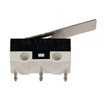 NO/NC Limit Switch - 2A/125VAC - 15mm lever - Microswitch