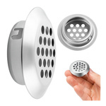 25mm round stainless steel ventilation grille.