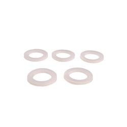 Flat silicone gasket 31/19mm - 5pcs - for washing machine hose - shower - faucet