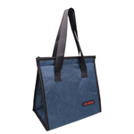 Breakfast Bag Lunch Box 24x23x14cm Navy Blue Insulating Breakfast Bag