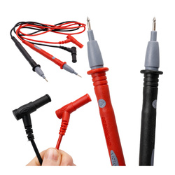 Przewody pomiarowe z sondami - 108cm - 1000V - 10A - kable do miernika - 1004