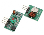 Arduino 433MHz RF radio module - Arduino transmitter and receiver