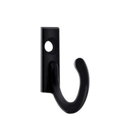 Mini Hook - With Lock - 27mm - Hanger Black