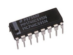 Integrated circuit 74HC595N sliding register - ARDUINO