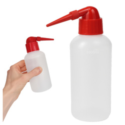 Dispensing bottle 1000ml with curved applicator - liquid dispensing container