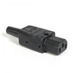 IEC female AC plug - 250V - 10A - CP-22S - for cable mounting
