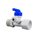 Ball valve - Quick water connection - plug 6.5mm GZ-20mm GW-18mm - osmosis