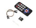IR remote control - 17 buttons with infrared receiver