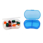 Medicine container - Mini box with 2 compartments - Organizer