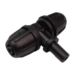 Quick Disconnect Tee 4x4x6mm Top - For Hose - For Irrigation