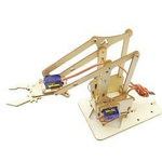 Robot arm 4 DOF - DIY - model based on Arduino Educational Project