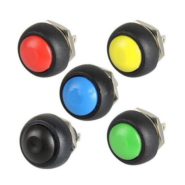 Przycisk PBS-11A - 250V 1A - bistabilny - okrągły Przycisk PBS-33B