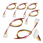 Wtyk balancera XH 3S 4P z przewodem 20cm - Złącze balancera Red/Black