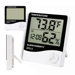 Weather Station - HTC-1 - Home Thermometer - Hygrometer - Clock - Alarm Clock