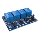 Moduł przekaźnika 4-kanały - 5V - 10A/250V - z optoizolacją - Arduino