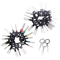 Wyjmaki do demontażu PIN'ów - 41 szt - zestaw kluczy do wypinania złączek elektryki