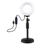LED ring lamp with adjustable stand Puluz PU391