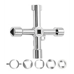 Wrench for technical - electrical - control cabinets - cross-piece