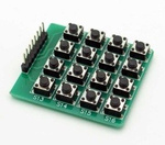 TACT 4x4 switch keyboard - matrix of 16 buttons for Arduino