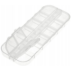 Organizer 12 compartments 130x50x15mm - trinket container - box