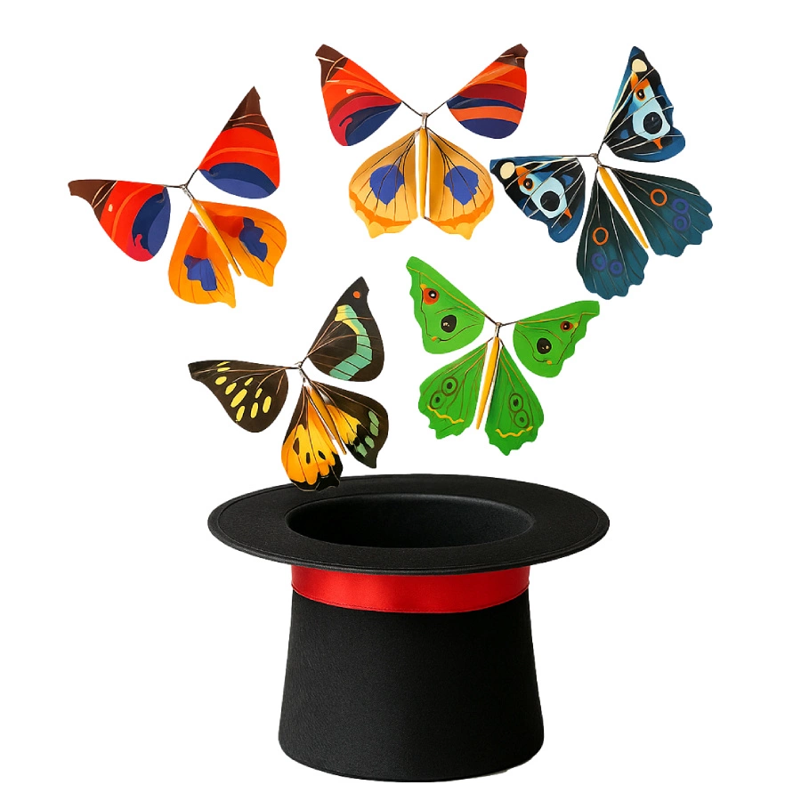 Latawiec tęczowy duży Latający motyl