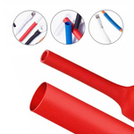 Red Heat Shrinkable Tubing Ø5/5.5 Mm 1mb Flexible Silicone Sleeve