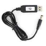 Zasilacz 12V z wtyku USB - 5V na 12V - DC 3.5/1.4mm