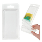 Blister Packaging 1.7x5.2x11cm Bendable PVC Transparent Foldable