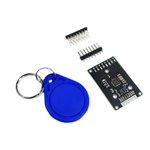 MF-RC522 13.56MHz mini RFID reader module + card + key ring - Arduino