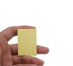 Sponge sponge tip cleaner 50x35mm - for cleaning the soldering iron tip - 5pcs.