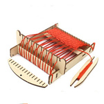 Plywood weaving loom - DIY - wooden educational toy
