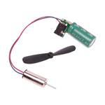 Mini model propulsion kit - CCW 7x16mm 3.7V motor - 46mm propeller - PCB